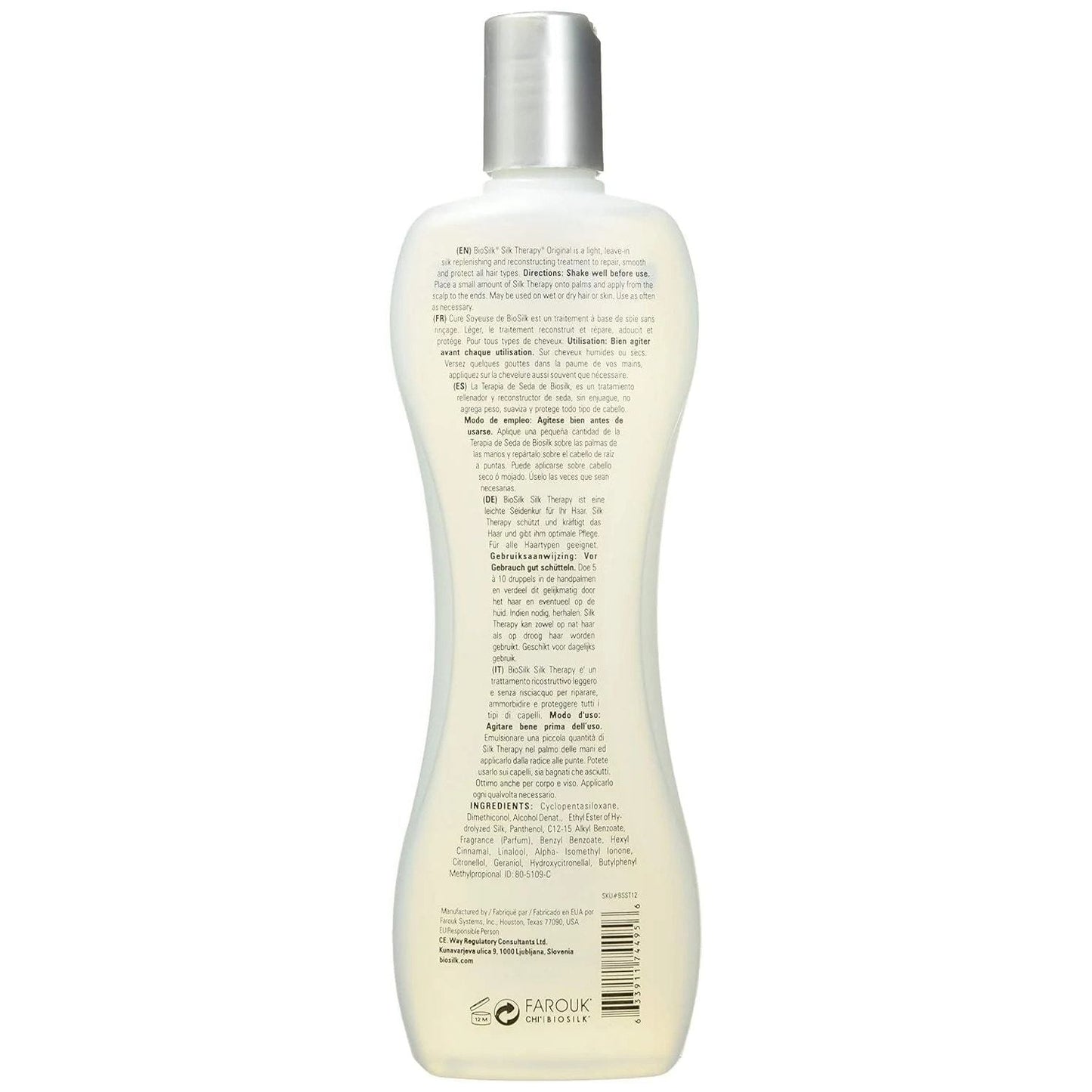 Biosilk Silk Therapy Original 12 Oz (355 mL) Health & Beauty Pasteur Pharmacy