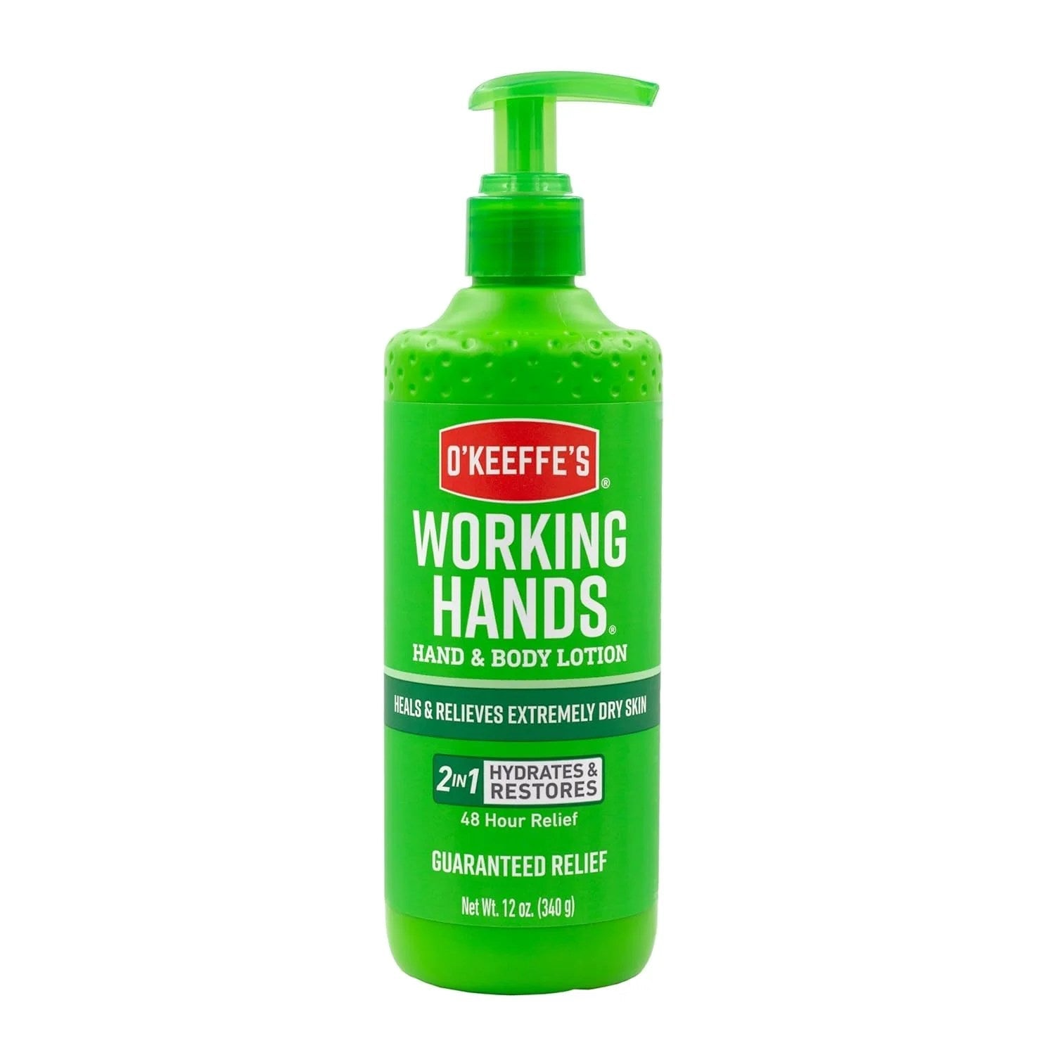 O'Keeffe's Working Hands Hand And Body Lotion 12 Ounce Pump Bottle Lotion & Moisturizer Pasteur Pharmacy
