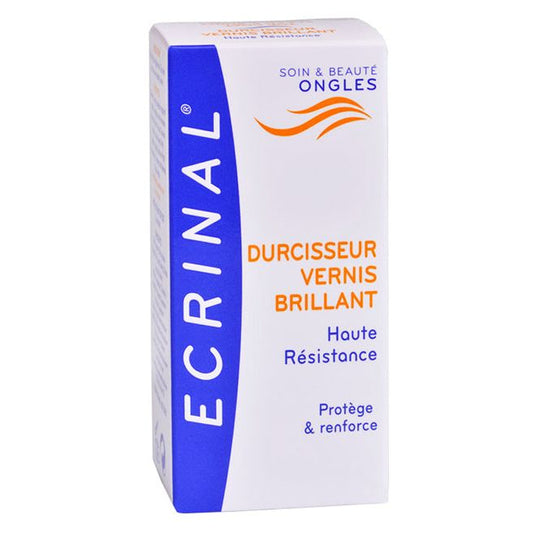 Ecrinal Durcisseur Vernis Brillant Haute Résistance 10ml Nail Polishes Pasteur Pharmacy