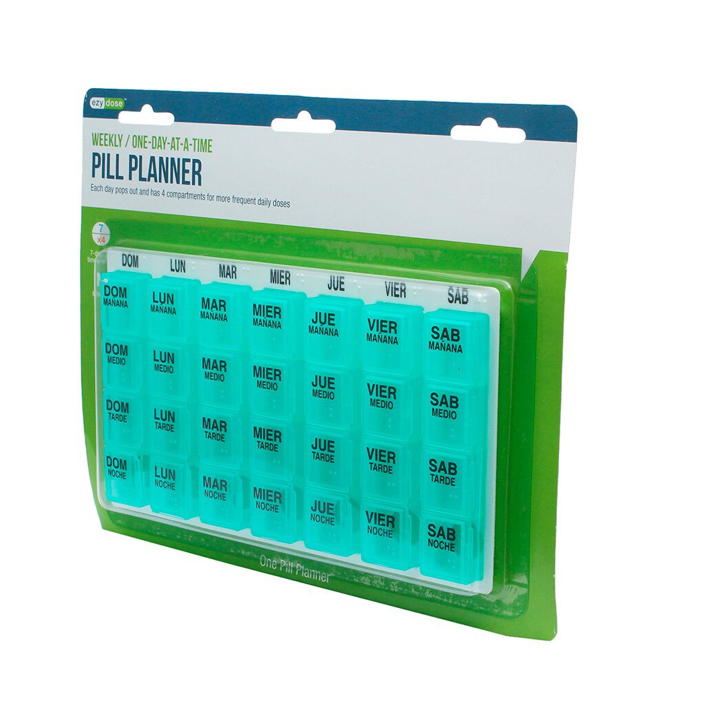 Ezy Dose Weekly Medication Organizer Tray Health & Beauty Pasteur Pharmacy
