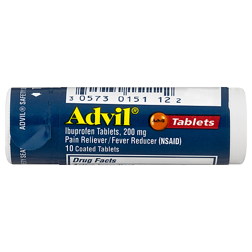 Advil Pain Reliever/Fever Reducer, Ibuprofen, Tablets Health & Beauty Pasteur Pharmacy