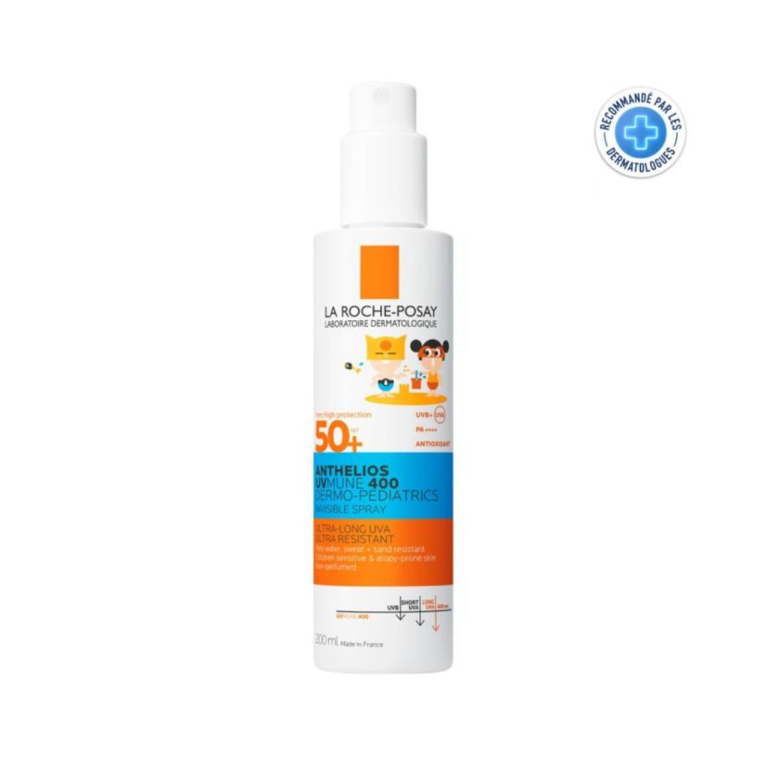 La Roche Posay LRP Anthelios Dermo-Pediatrics Invisible Spray SPF50+ 200 Ml Breath Spray Pasteur Pharmacy