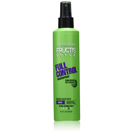 Fructis Garnier Style Full Control Hairspray, Non-Aerosol, Ultra Strong Hold 4 - 8.5 Fl Oz Hair Care Pasteur Pharmacy