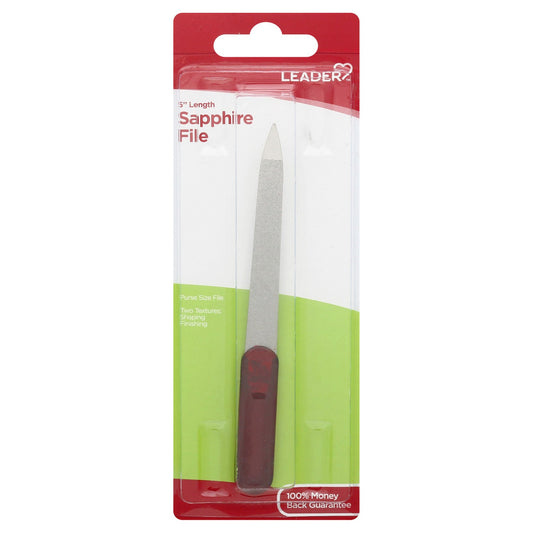 Leader Sapphire File, 5 Inch Length Insoles & Inserts Pasteur Pharmacy