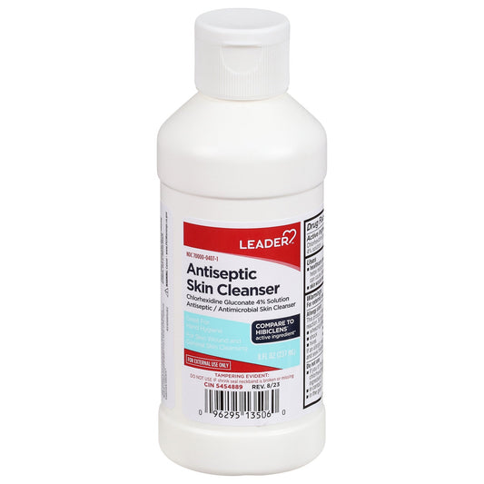 Leader Antiseptic Skin Cleanser 8oz First Aid Pasteur Pharmacy