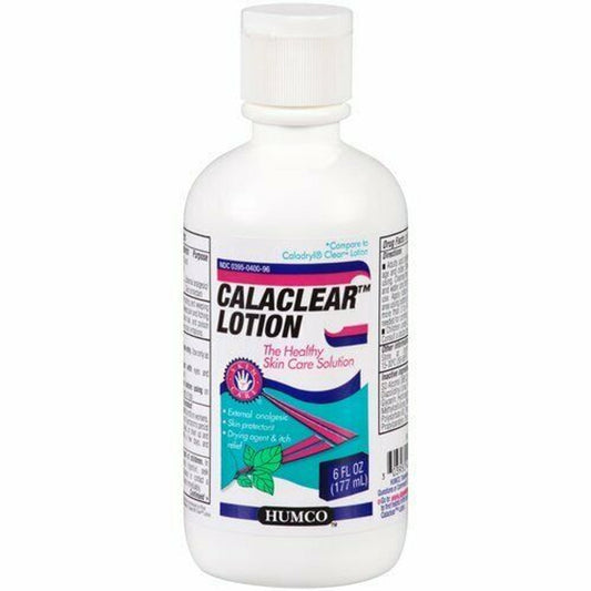 Humco® Calaclear® Lotion – Clear Anti-Itch Formula – 6 Fl Oz Lotion & Moisturizer Pasteur Pharmacy