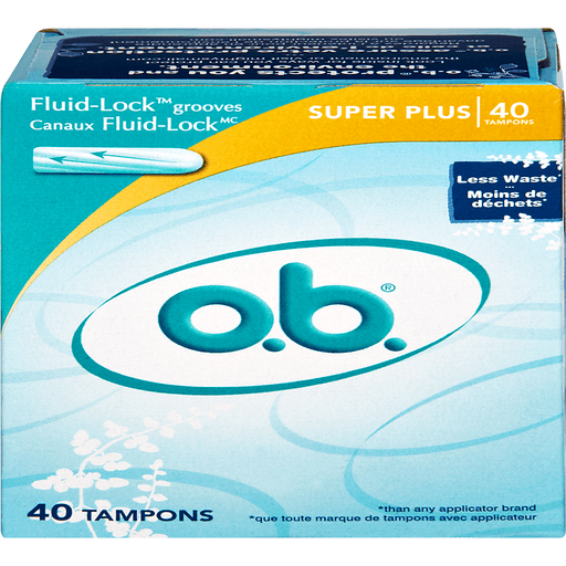 O.b. Tampons Super Plus Absorbency Tampons Pasteur Pharmacy