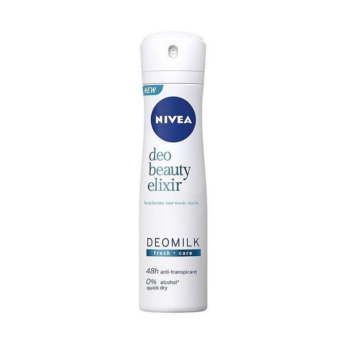 Nivea Deodorant Spray Beauty Elixir Fresh, 150 Ml Deodorant Pasteur Pharmacy