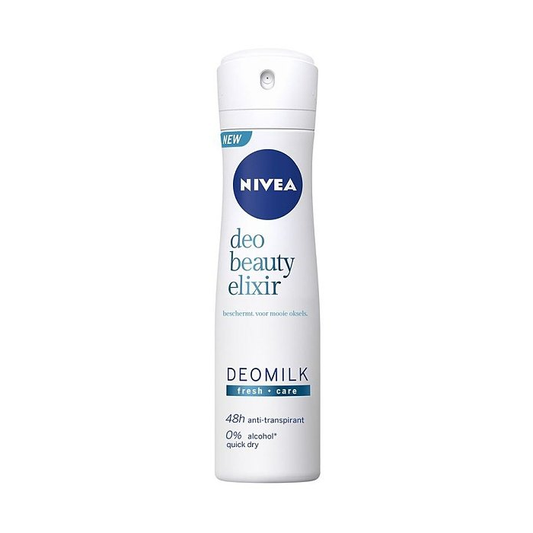 Nivea Deodorant Spray Beauty Elixir Fresh, 150 Ml Deodorant Pasteur Pharmacy
