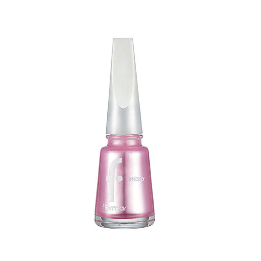 Esmalte de uñas pigmentado perlado Flormar PL118 Lilac Dreams - 0.5 Fl Oz | Brillo de larga duración
