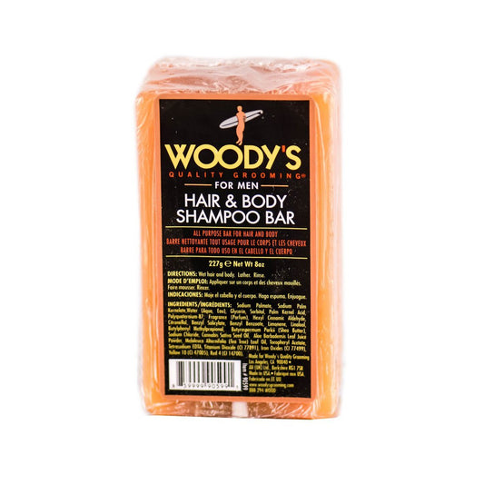 Woody's Hair & Body Shampoo Bar 8 oz Shampoo Pasteur Pharmacy