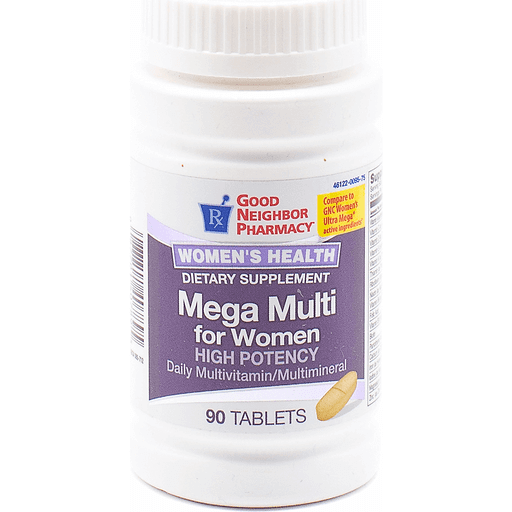 Good Neighbor Pharmacy GNP Megamulti For Women, 90 Tablets Vitamins & Supplements Pasteur Pharmacy