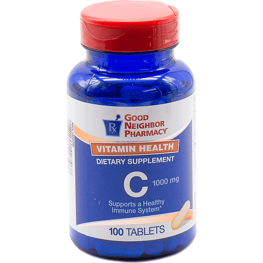 Good Neighbor Pharmacy GNP Vitamin C 1000 Mg 100 Tabs Health & Beauty Pasteur Pharmacy