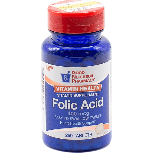 21st Century GNP Folic Acid 400 Mcg Tab 250 Fitness & Nutrition Pasteur Pharmacy