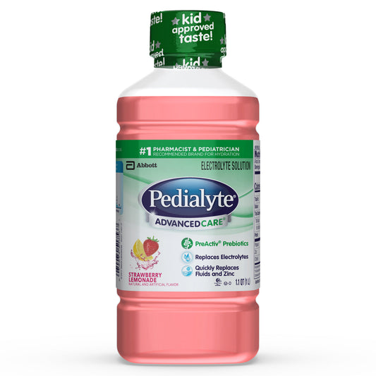 Pedialyte Strawberry Lemonade Electrolyte Solution 33.8 Fl Oz Bottle Baby & Toddler Furniture Pasteur Pharmacy