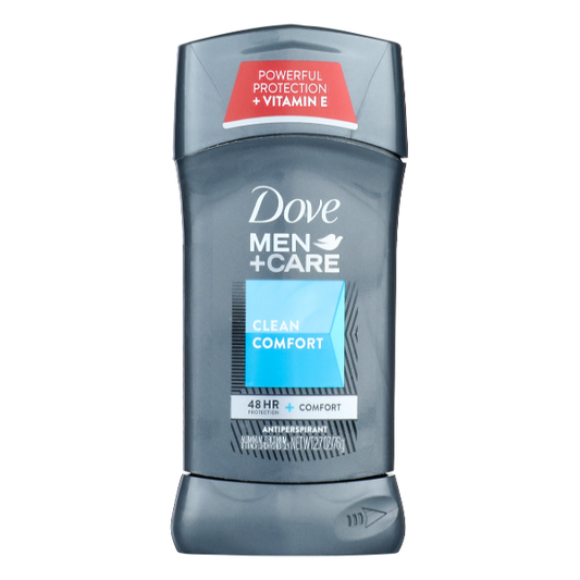 Dove Men Plus Care Antiperspirant Deodorant Stick Clean Comfort 2.7 Oz Deodorant & Anti-Perspirant Pasteur Pharmacy