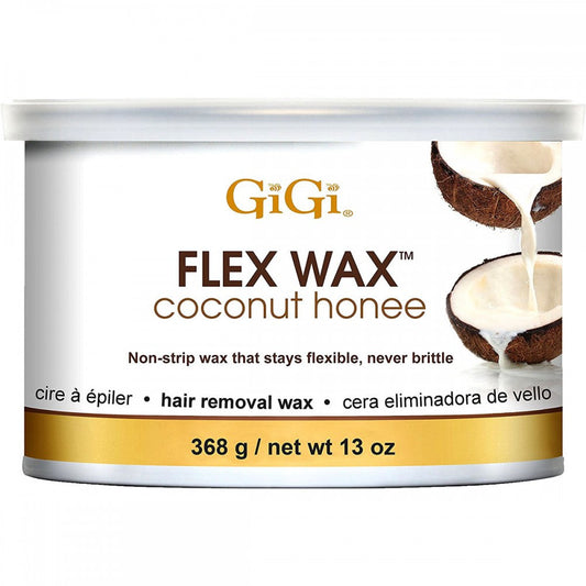 GiGi Coconut Honee Flex Wax Hair Removal Wax, 13 Oz Hair Removal Pasteur Pharmacy