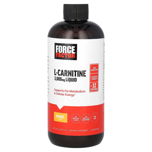 L-Carnitine Lq 473 Ml Orng 32 Sv Vitamins & Supplements Pasteur Pharmacy