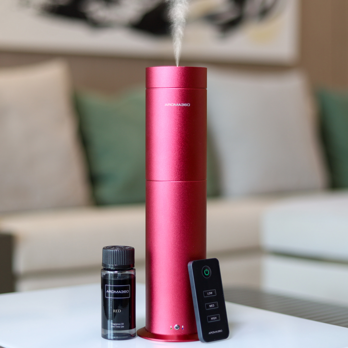 Aroma360 (RED) Mini Pro Scent Diffuser Diffuser Aroma360