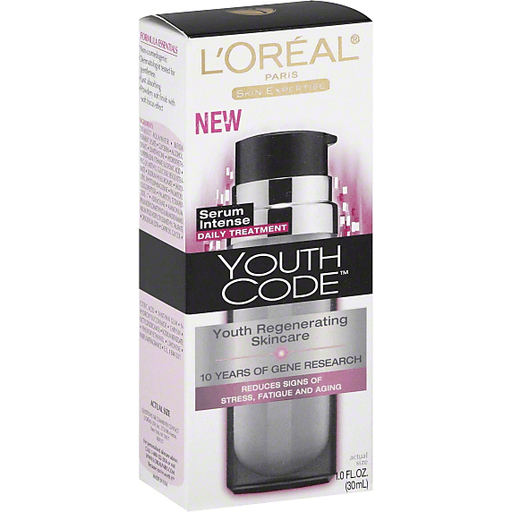 Loreal Skin Expertise Youth Code Serum Intense, Daily Treatment Skin Care Pasteur Pharmacy