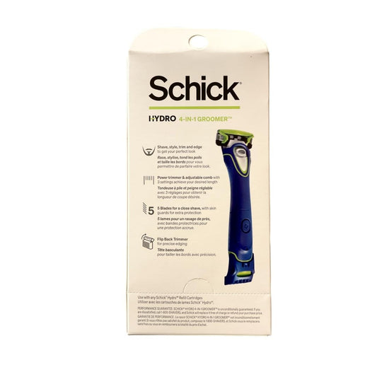 Schick Hydro 5 Groomer 4 In 1 Sensitive Razor Health & Beauty Pasteur Pharmacy