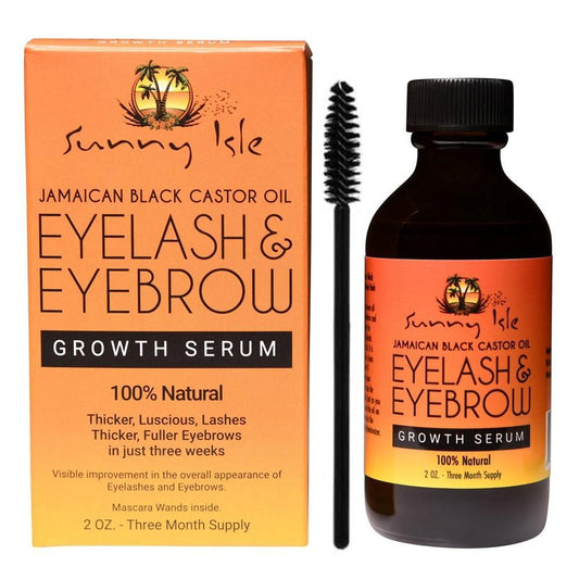 Sunny Isle Jamaican Black Castor Oil Eyelash & Eyebrow Serum Makeup Pasteur Pharmacy