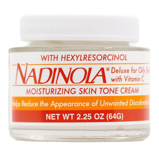 Nadinola Skin Fade Cream Deluxe For Oily Skin, 2.25 Oz Skin Care Pasteur Pharmacy