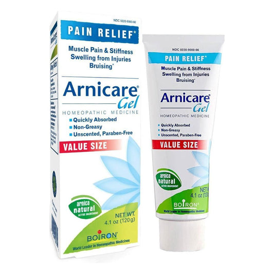 Boiron Arnicare Gel - Value Size 4.1 Oz Pain Relief Gel Pasteur Pharmacy