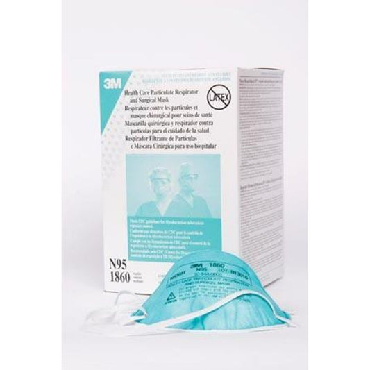 3M 1860-Bx N95 Particulate Respirator & Surgical Mask Masks Pasteur Pharmacy