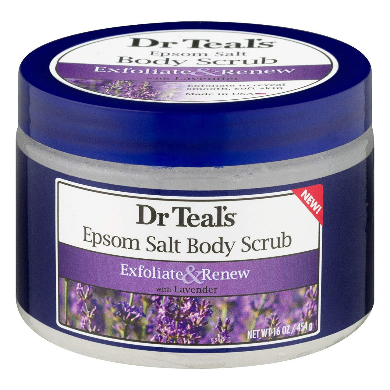 Dr Teal's Exfoliate & Renew Epsom Salt Body Scrub - 16 Oz Bath & Body Pasteur Pharmacy