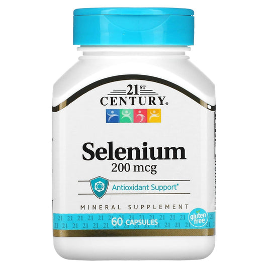 21st Century Selenium 200 Mcg Capsules Vitamins & Supplements Pasteur Pharmacy
