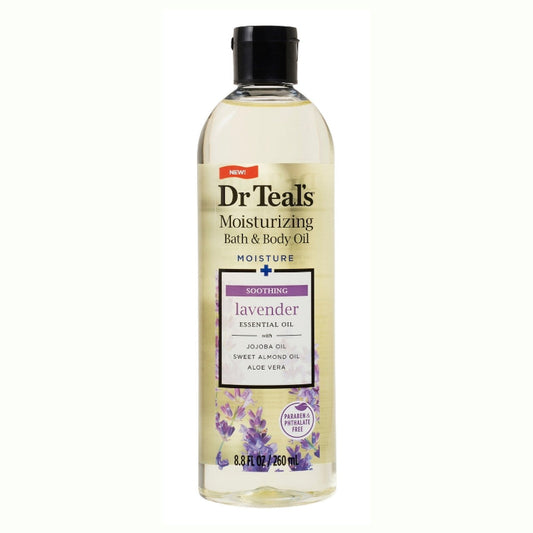 Dr Teal's Body & Bath Oil, Soothe & Sleep With Lavender 8.8 Oz Body Oil Pasteur Pharmacy