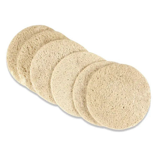 Touch Me - Loofah Disks 6 pack Bath Accessories Pasteur Pharmacy