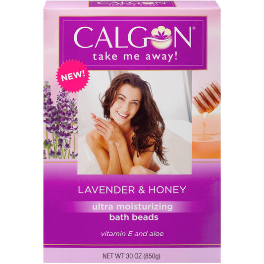 Calgon Ultra-Moisturizing Bath Beads – Lavender & Vanilla – 30 oz Bath & Body Pasteur Pharmacy