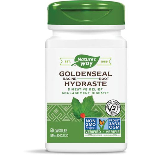 Nature's Way® Goldenseal Root – Traditional Immune Support (570 mg, 50 Capsules) Vitamins & Supplements Pasteur Pharmacy