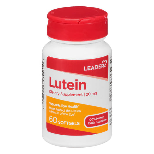 Leader Lutein, 20 Mg, Softgels Vitamins & Supplements Pasteur Pharmacy