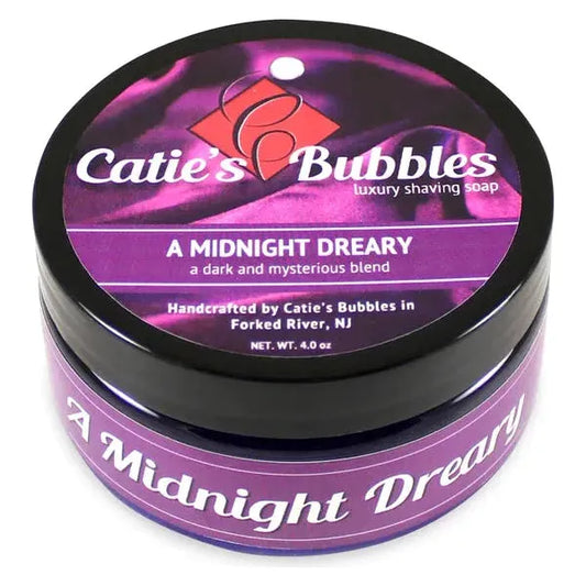 Catie's Bubbles A Midnight Dreary Shaving Collection Shaving Set Pasteur Pharmacy Shaving Soap 4oz