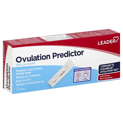 Leader™ Ovulation Predictor – 7-Day LH Surge Detection Kit Ovulation Tests Pasteur Pharmacy