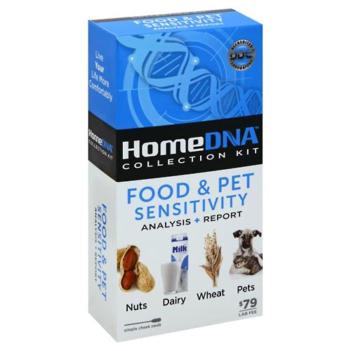 HomeDNA™ Food & Pet Sensitivity At-Home DNA Test Kit Health Care Pasteur Pharmacy