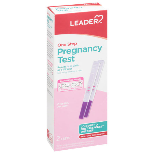 Leader™ One Step Pregnancy Test – 1 Test Kit Pregnancy Tests Pasteur Pharmacy