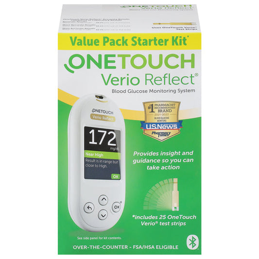 OneTouch Verio Reflect Value Pack 1Ct Health & Beauty Pasteur Pharmacy