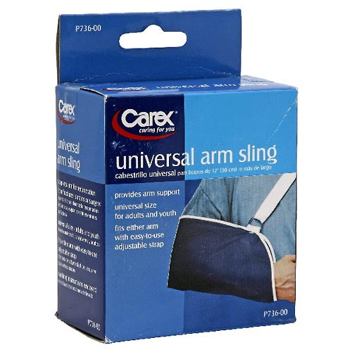 Carex Universal Arm Sling – Adjustable Medical Support for Fractures, Sprains & Post-Surgery Supports & Braces Pasteur Pharmacy