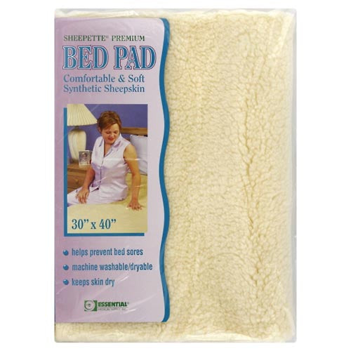 Essential Medical Supply Bed Pad Sheepette Synthetic Sheepskin 30 X 40 In Beds & Accessories Pasteur Pharmacy