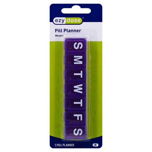 Ezy Dose Weekly Classic Pill Planner - Medium Personal Care Pasteur Pharmacy