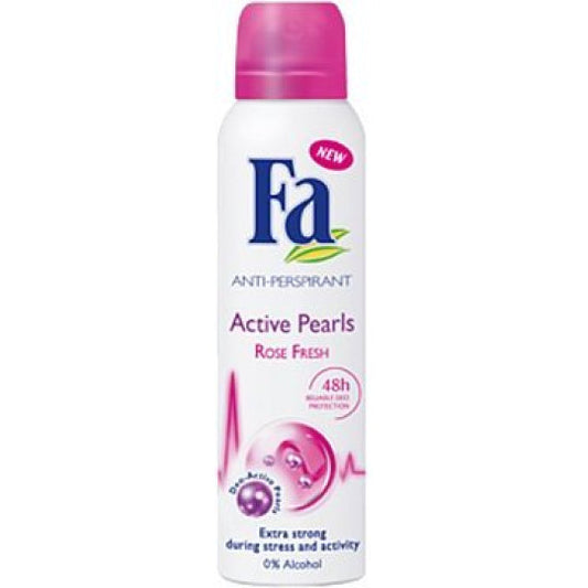 Henkel Fa Active Pearls Rose Fresh Deodorant Sprej Pro Ženy 150 Ml Deodorant Pasteur Pharmacy