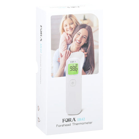 FORA Infrared Forehead Thermometer, Non-Contact Instant Read - Medical Grade Medical Thermometers Pasteur Pharmacy
