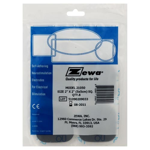 Zewa Tens Electrode Reusable 2X2 8 Medicine & Drugs Pasteur Pharmacy