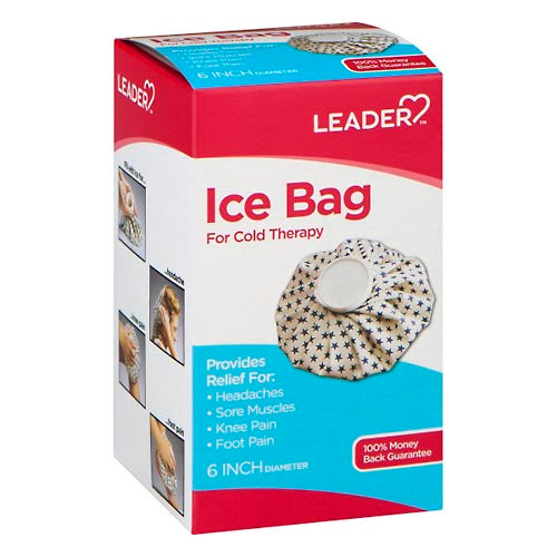 Leader Ice Bag 6 Inch Hot & Cold Therapies Pasteur Pharmacy