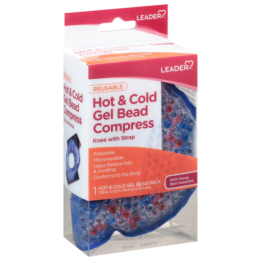 Leader, Hot & Cold Gel Bead Compress, Reusable Hot & Cold Therapies Pasteur Pharmacy