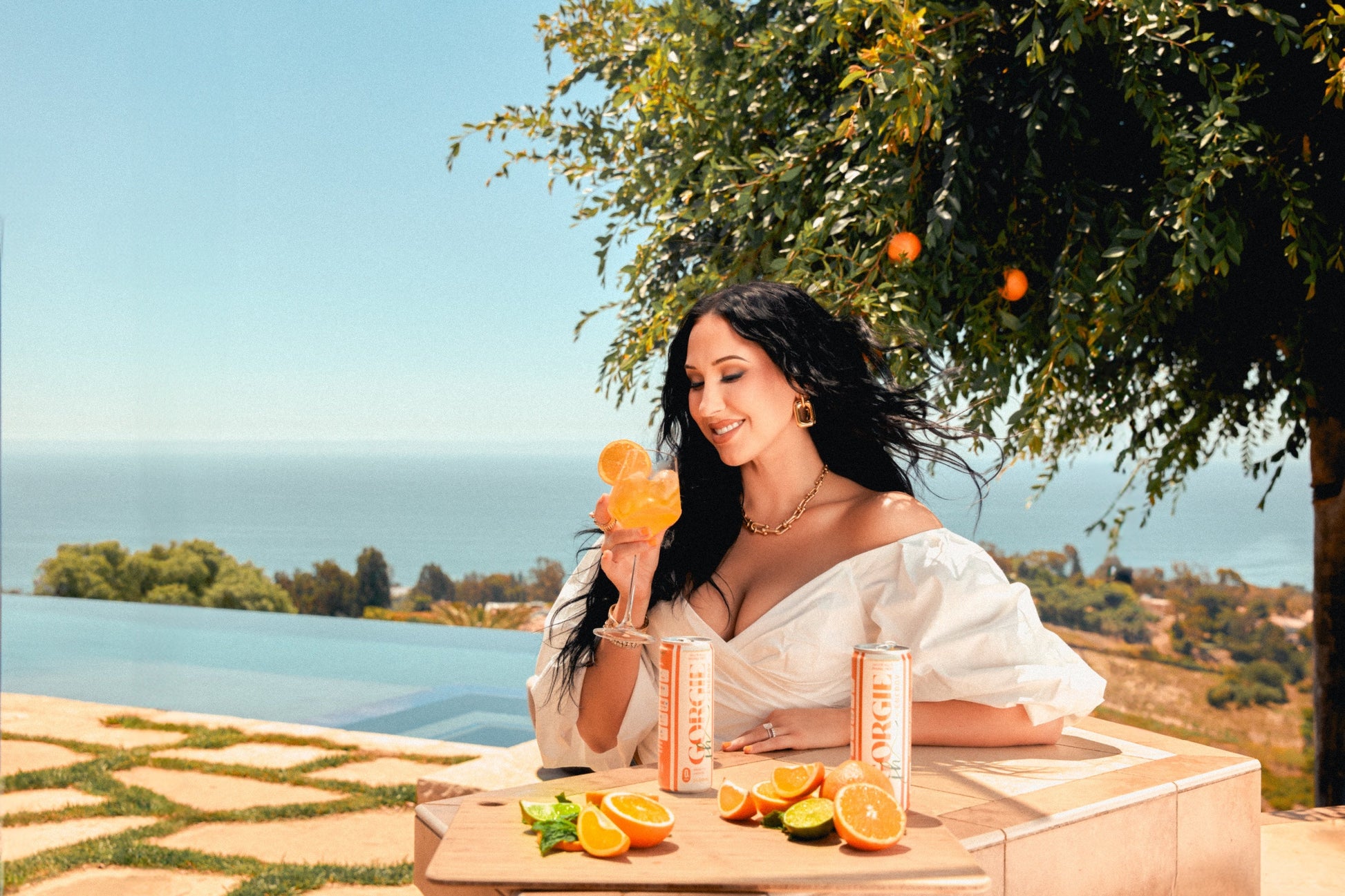GORGIE Jaclyn Hill's Orange Twist - 12 Cans Pack Energy Drink GORGIE